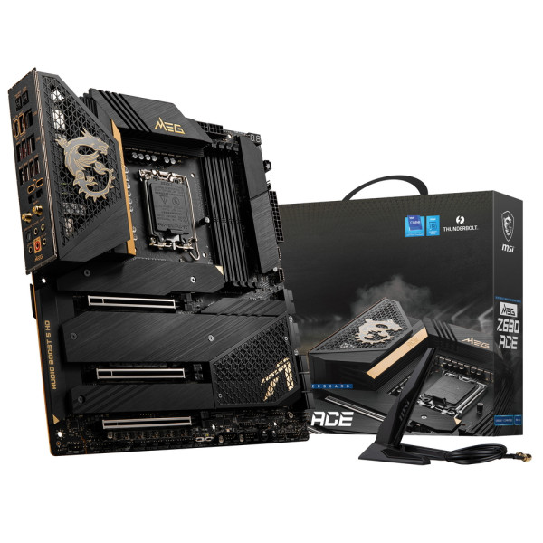 Материнская плата MSI MEG Z690 ACE (LGA 1700, Intel Z690, 4xDDR5 DIMM, RAID SATA: 0,1,10,5)