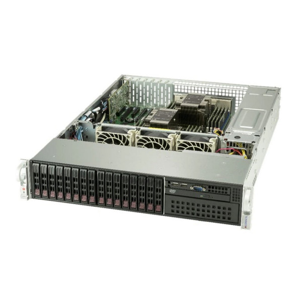 Серверная платформа Supermicro SYS-2029P-C1RT (2x1200Вт, 2U)