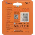 Карта памяти microSDXC 256Гб ADATA (Class 10, 100Мб/с, UHS-I U3, адаптер на SD)