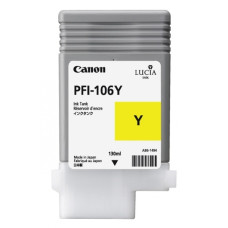 Картридж Canon PFI-106Y (6624B001) (желтый; 130мл; для iPF6300S, 6400, 6450) [6624B001]