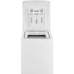 Стиральная машина Midea MFE05W80B/W-RU(вертикальная средняя, класс стирки/отжима/э.потребления: A/B , макс: 8кг, с сушкой, 1300 об/мин, инвертер, 40x87.5x61см, белый)