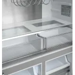 Холодильник Lex LCD505GIGID (No Frost, A+, 3-камерный, Side by Side, инверторный компрессор, золотистый)