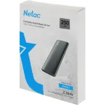 Внешний жесткий диск SSD 250Гб Netac Z SLIM (1.8