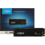 Жесткий диск SSD 1Тб Crucial (M.2, 3500/3000 Мб/с, PCI-E, для ноутбука и настольного компьютера)