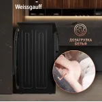 Стиральная машина Weissgauff WM 45126 Steam Direct Drive(59.5x85x44.5см, фронтальная, макс:6кг, 1200об/мин, черный)