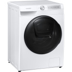 Стиральная машина Samsung WD10T654CBH(класс: A, полноразмерная 60x85x60см, фронтальная, макс:10,5кг, с сушкой, 1400об/мин, белый)