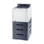 Принтер Kyocera ECOSYS P6235cdn (лазерная, цветная, A4, 1024Мб, 35стр/м, 1200x1200dpi, авт.дуплекс, 100'000стр в мес, RJ-45, USB)