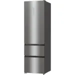 Холодильник Hisense RM469N4ACD (No Frost, A++, 2-камерный, объем 396:270/126л, инверторный компрессор, серый)