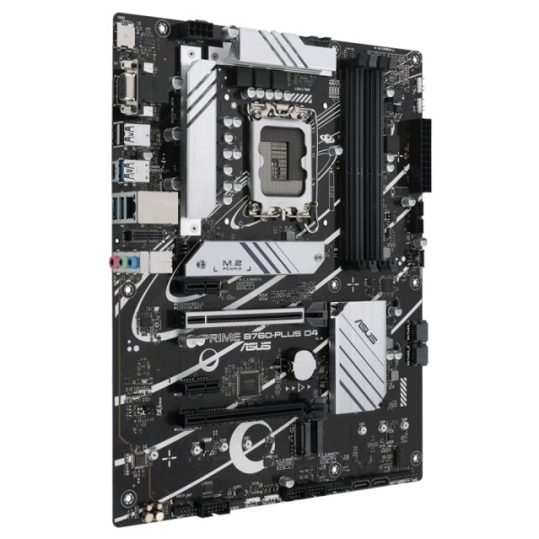 Материнская плата ASUS PRIME B760-PLUS D4 (SocketLGA1700, Intel B760, 4xDDR4, ATX, RAID SATA: 0,1,15,5)