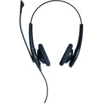 Гарнитура Jabra Biz 1500 Duo QD (оголовье, с проводом, накладные, Quick Disconnect)