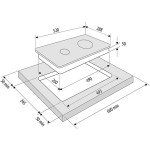 Индукционная варочная поверхность Krona Vento 30 BL