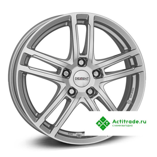 Dezent TZ R17/7J PCD 5x114,3 ET 50 ЦО 67,1 серебристый