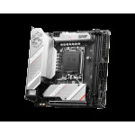 Материнская плата MSI MPG B760I EDGE WIFI (LGA1700, INTEL B760, 2xDDR5 DIMM, mini-ITX, RAID SATA: 0,1,10,5)