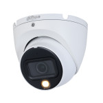 Камера видеонаблюдения Dahua DH-HAC-HDW1200TLMP-IL-A-0280B (аналоговая, купольная, уличная, 2Мп, 2.8-2.8мм, 1920x1080, 25кадр/с)