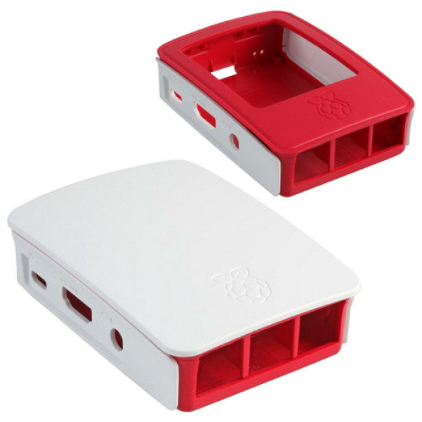 Корпус Raspberry Pi 3 Model B Red/White
