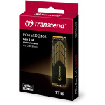 Жесткий диск SSD 1Тб Transcend 240S (2280, 3800/3200 Мб/с, 560000 IOPS, PCIe 4.0 x4 (NVMe))