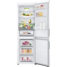 Холодильник LG GC-B459AQQW (No Frost, A++, 2-камерный, объем 377:247/130л, инверторный компрессор, белый) [GC-B459AQQW]