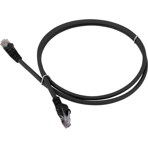 Патч-корд Lanmaster LAN-PC45/U5E-1.5-BK