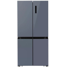 Холодильник Lex LCD450GBGID (No Frost, A+, 2-камерный, Side by Side, объем 417:288/129л, инверторный компрессор, 83.6x183x63.6см, сапфир)