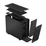 Корпус Fractal Design Meshify 2 Black Solid (Midi-Tower, 1x140мм)