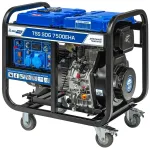 Электрогенератор ТСС SDG 7500EHA (дизельный, однофазный, 7,5/7кВт, непр.работа 8ч)