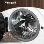 Стиральная машина Weissgauff WM 45126 Inverter Steam Color Touch(60x84x46см, фронтальная, макс:6кг, 1200об/мин, белый)