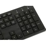 Клавиатура и мышь Oklick 240 M Multimedia Keyboard Black USB (радиоканал, классическая мембранная, 104кл, светодиодная, кнопок 4, 1600dpi)