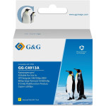 Картридж G&G GG-C4913A (желтый; 72стр; DJ 500, 800C)