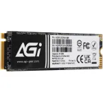 Жесткий диск SSD 512Гб AGI AI298 (2280, 2200/1300 Мб/с, 24190000 IOPS, PCI Express)