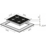 Варочная поверхность Maunfeld EGHG.64.23CW/G