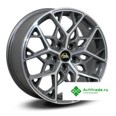 Cross Street CR-20 R17/7J PCD 5x108 ET 40 ЦО 54,1 антрацитовый с полированной лицевой поверхностью