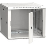 Шкаф коммутационный настенный IEK LWR3-06U66-GF (6U, 600x370x600мм, IP20, 90кг)