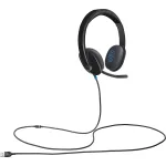 Гарнитура Logitech USB Headset H540 (оголовье, с проводом, накладные, USB)