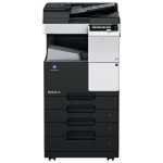 МФУ Konica Minolta bizhub 227 (лазерная, черно-белая, A3, 2048Мб, 1800x600dpi, авт.дуплекс, 10'000стр в мес, RJ-45, NFC, USB)