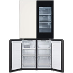 Холодильник LG GR-X24FQEKM (No Frost, A+, 3-камерный, объем 684:404/280л, инверторный компрессор, 91.4x186x68см, бежевый)