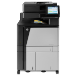 МФУ HP Color LaserJet Enterprise flow MFP M880z (лазерная, цветная, A3, 2560Мб, 46стр/м, 1200x1200dpi, авт.дуплекс, 200'000стр в мес, RJ-45, USB)