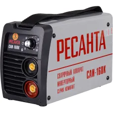 Сварочный аппарат РЕСАНТА САИ-160К (140-260В, инвертор, ММА DC, 10-160A, 5,9кВт) [65/35]