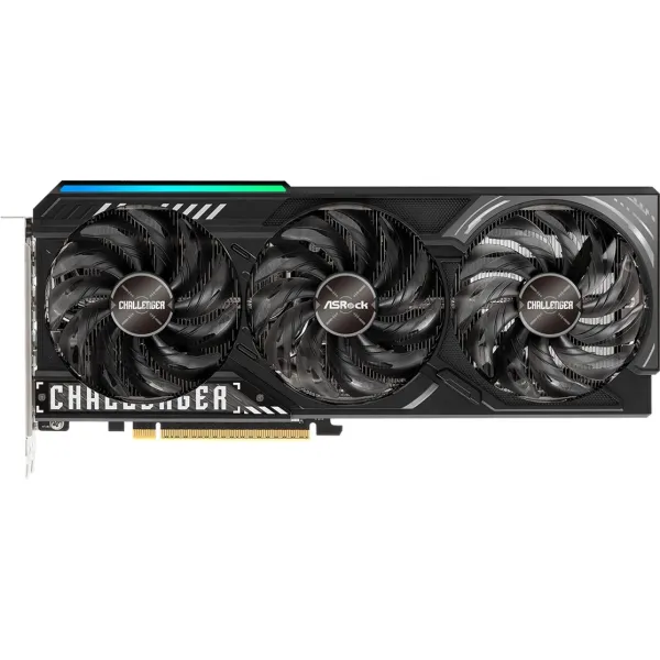 Видеокарта Radeon RX 9070XT 2400МГц ASRock (GDDR6, 256бит, 1xHDMI, 3xDP)