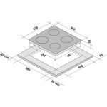 Индукционная варочная поверхность Krona REMO 60 BL