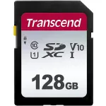 Карта памяти SDXC 128Гб Transcend (Class 10, 100Мб/с, UHS-I U1, без адаптера)