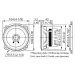 Широкополосная АС Kenwood KFC-S1056