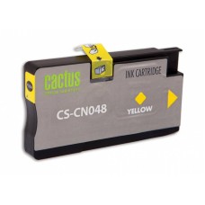 Чернильный картридж Cactus HP 951XL CS-CN048 (желтый; 26стр; 26мл; DJ Pro 8100, 8600) [CS-CN048]
