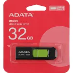 Накопитель USB ADATA ACHO-UC300-32G-RBK/GN