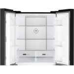 Холодильник Weissgauff WCD 450 BG NoFrost Inverter (No Frost, A+, 2-камерный, Side by Side, инверторный компрессор, черный)