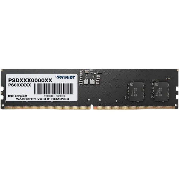 Память DIMM DDR5 32Гб 4800МГц Patriot (38400Мб/с, CL40, 288-pin, 1.1 В)