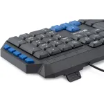 Игровая клавиатура Oklick 750G FROST WAR Black USB (классическая мембранная, 114кл)