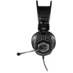 Гарнитура Oklick HS-L500G TOXIC (оголовье, с проводом, полноразмерные, 2 x mini jack 3.5 mm, USB, 380г)