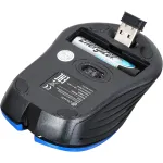 Oklick 545MW Blue-Black USB (радиоканал, кнопок 4, 1600dpi)