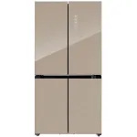 Холодильник Lex LCD505GIGID (No Frost, A+, 3-камерный, Side by Side, инверторный компрессор, золотистый)