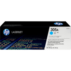 Тонер-картридж HP 305A (голубой; 2600стр; HP Color LaserJet Color M351, M451, MFP M375, MFP M475) [CE411A]